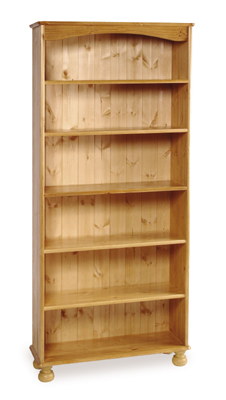 pine BOOKCASE 6ftx3ft CLASSIC