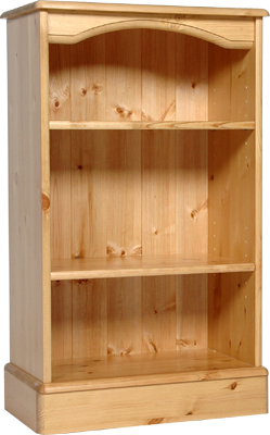 pine BOOKCASE LOW NARROW 36.5IN x 22IN ONE RANGE
