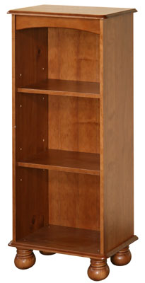 pine Bookcase Small Narrow 42in x 18.5in