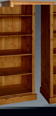 BOOKCASE TALL 70In x 31.5IN SANTA FE CORONA