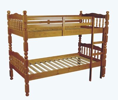 PINE BUNK BEDS MELISSA IN THE WHITE
