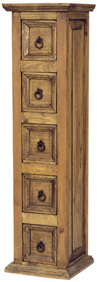 CD TOWER 5 DRAWER SAN JUAN