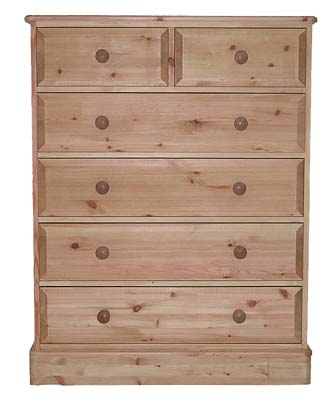 pine CHEST 2 OVER 4 OLD MILL