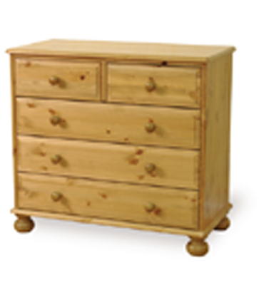 pine CHEST 3 2 WIDE CLASSIC