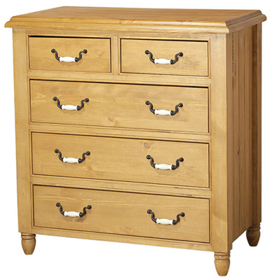 pine CHEST OF DRAWERS 2 3 PROVENCAL