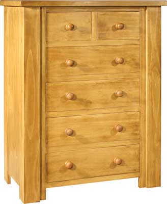 CHEST OF DRAWERS 2 OVER 4 BOSTON