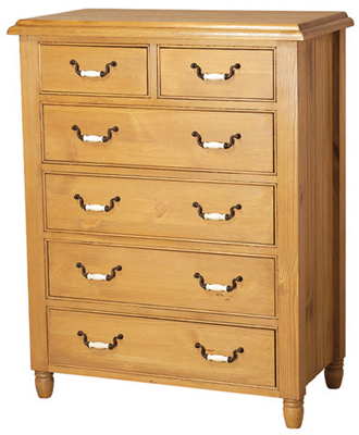 CHEST OF DRAWERS 2 OVER 4 PROVENCAL