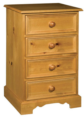 pine CHEST OF DRAWERS 4 HEIGHTS MIDI ROSSENDALE
