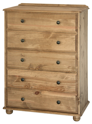 Chest of Drawers 5 Drawer Lincoln Value