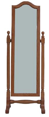 pine CHEVAL MIRROR BADGER