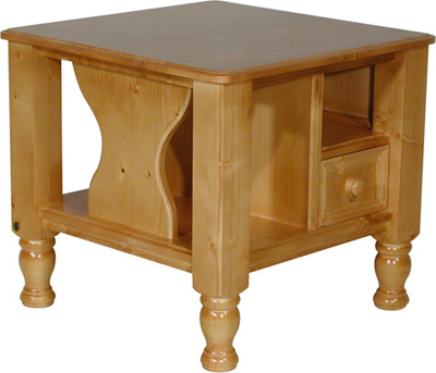 pine COFFEE TABLE 2ftx2ft CORNISH