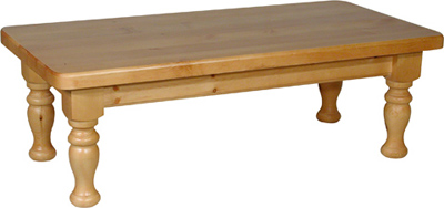 pine COFFEE TABLE 2ftx4ft FARMHOUSE Pt4