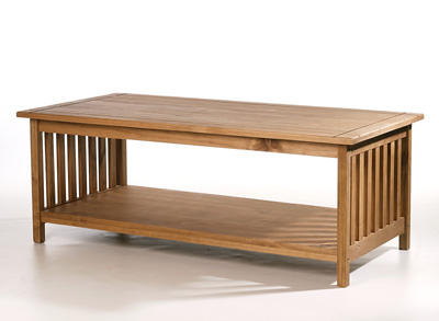 PINE COFFEE TABLE MISSION
