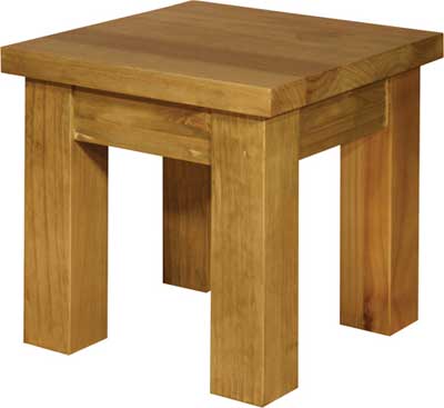 pine COFFEE TABLE SQUARE BOSTON