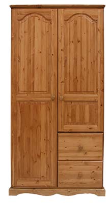 pine COMBINATION WARDROBE BADGER