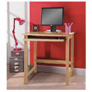 Pine Compact Desk, Natural