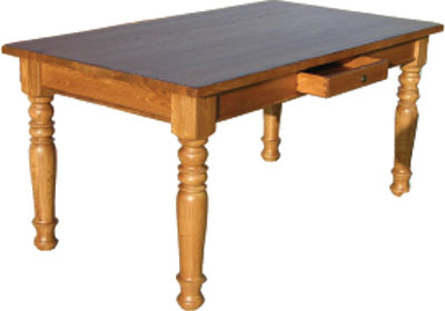 pine DINING TABLE 6FT FARMHOUSE RUSTIC