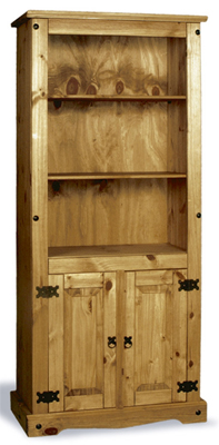 pine DISPLAY UNIT 2 DOOR MEXICANO