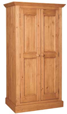 pine double Wardrobe full hanging Harrogate