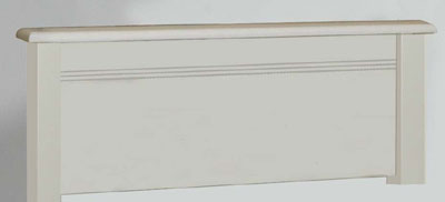 pine Headboard Square Panel Jack and Jemima