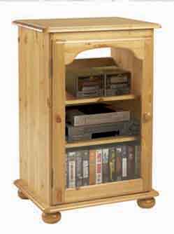 pine HI-FI UNIT LARGE CORNDELL HARVEST