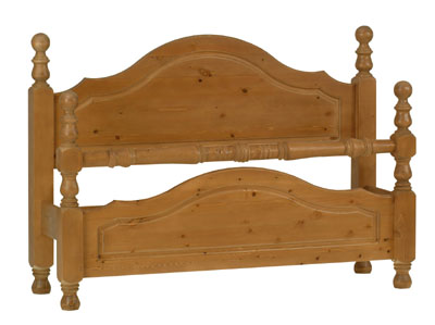 PINE KING SIZE LOUISE BED CORNWALL