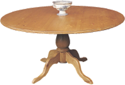 PINE LARGE 5FT ROUND TABLE