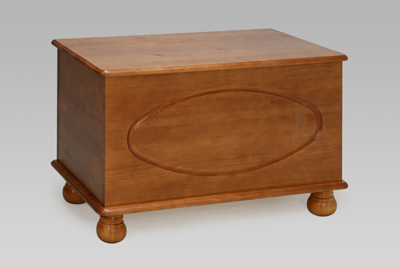 pine OTOMAN DOVEDALE