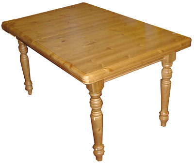 pine RECTANGULAR FLIP TOP TABLE