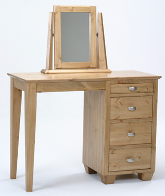 PINE RIGHT PEDESTAL DESK MONTEM