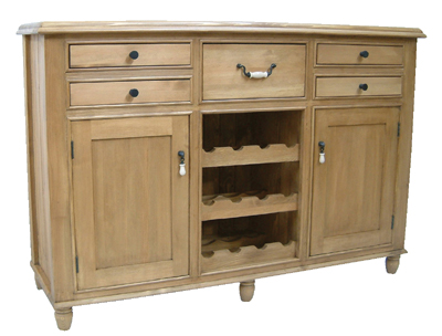 Sideboard With Wine Rack Provencal