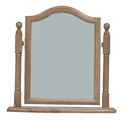 pine SINGLE ARCHED MIRROR OLD MILL