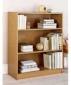 Pine Small Extra Deep Bookcase
