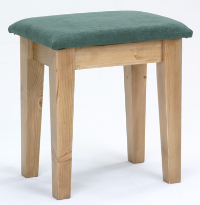 PINE STOOL GREEN TOP MONTEM