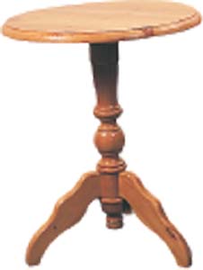 PINE TABLE PEDESTAL
