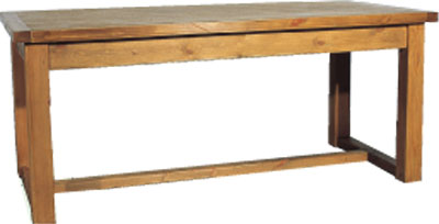 pine TABLE REFECTORY LARGE SHAKER COUNTRY PINE