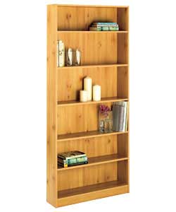 Pine Tall Wide Bookcase