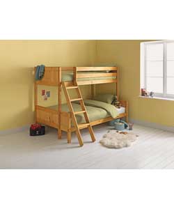 Triple Bunk Bed Frame with Bobby Mattress