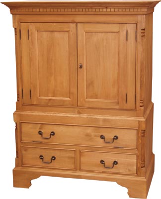 pine TV CUPBOARD GEORGIAN