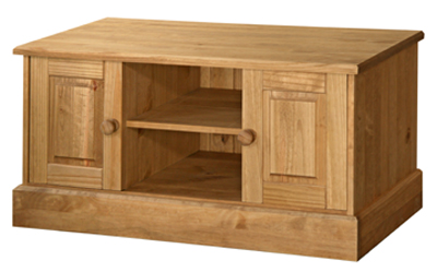 TV Unit Flatscreen With Doors Cotswold Value