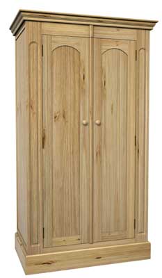 pine WARDROBE DOUBLE FULL HANGING BURFORD