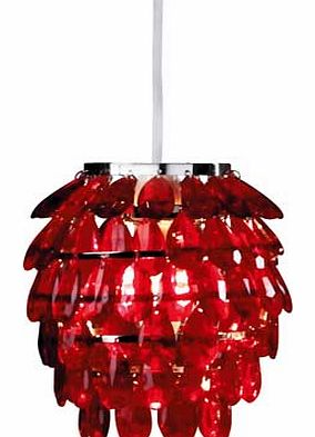 Shape Pendant Shade - Red