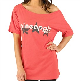 Pineapple Womens Star Oversized T-Shirt Calypso