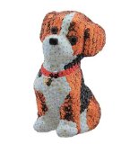 Pinflair Sequin art, Pinflair, create a cuddly Scamp Dog