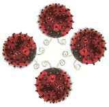 Pinflair Sequin art, Pinflair, Four Letty Ladybird Fridge Magnets