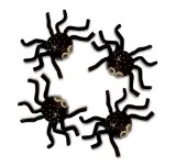 Pinflair Sequin art, Pinflair, Four Sidney Spider Fridge Magnets