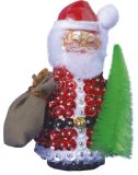 Pinflair Sequin art, Pinflair, Xmas, a loveable Santa