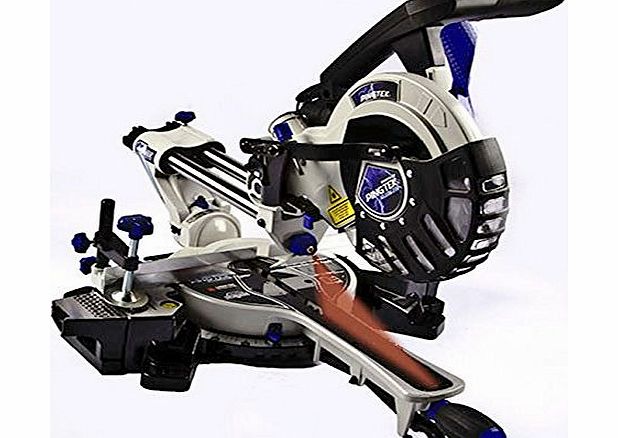Pingtek Blueline 210mm (8``) Double Bevel Sliding Compound Mitre Saw