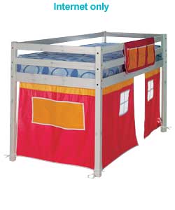 Pink and Orange Mid Sleeper and Tent