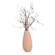 Pink Beaded Stems in Vase Pink